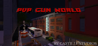 Pvp battles in the minecraft expanses have a particular attractiveness. Pvp Gun World New Map Beta V 0 2 Minecraft Pe Maps
