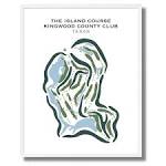 The Island Course/Kingwood Country Club, Texas Golf Course Maps ...