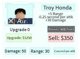 He can only be obtained from the hero summon or the beginner daily rewards and is not a part of. Roblox Br All Star Tower Defense Brasil Troy Honda E Um Personagem Baseado Em Roy Mustang Do Anime Fullmetal Alchemist