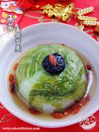 A Taste Of Memories Echo S Kitchen Longevity Dish Vegetarian Steamed Chinese Cabbage Vegetarian Vegetarian Recipes Food