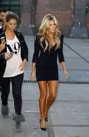 Every day new collections only spandex video. Sylvie Meis Mini Dress With Sleeves Fashion Striped Wear