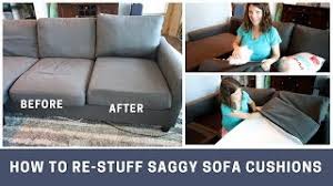 1,033 sofa stuffing materials products are offered for sale by suppliers on alibaba.com, of which synthetic fiber accounts for 59%, 100% polyester fabric accounts for 1%, and bag fabric accounts for 1%. How To Re Stuff Sofa Cushions Youtube