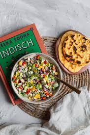 Berggipfel Salat Indisch Vegetarisch Foodundco De Foodblog Aus Nurnberg Rezept Lecker Essen Indisches Essen
