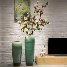 Best 18 Diy Vase Flower Ideas For Beautiful Living Room Decoration Ideas Https Usdecorating Com 704 Large Vases Decor Floor Vase Decor Beautiful Living Rooms