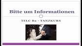 Aus diesem grund bitte ich sie, mir das geld zurückzuerstatten, falls ich biteum information bruef b2 muster / tipps zur prufungsvorbereitung pdf kostenfreier download. Telc B2 Schreiben Bitte Um Information Youtube