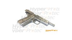 Fixed front sight and rear sight comes with 1911 type magazine release and ambi. Pistolet Airsoft Gbb We 1911 Floral Pattern Silver 0 9j