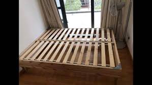 They offer bed foundations that have adjustable slats to improve softness or firmness to the bed. Ikea Queen Slatted Mattress Base Great For Guests Furniture Beds Mattresses On Carousell
