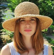 Beach Hat, Raffia Hat, Womens Hat, Straw Hat, Crochet Hats, Wide Brim Hats,  Boho Hat, Summer Hat, Eco Friendly Gifts, Elegant Gifts, Natural