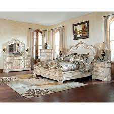 Modern design, 100% made in italy platform bed includes wooden spring, no. Ortanique Sleigh Bedroom Set Signature Design Furniture Cart Ashley Furniture Bedroom White Bedroom Set Bedroom Furniture Sets