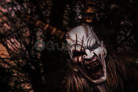 Maybe you would like to learn more about one of these? Scary Devil Over Dark Natural Background Stock Photo Crushpixel