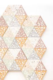 We commenced trading in 1986, and now have retail stores in sunbury & essendon. Multicoloured Hexagonal Terrazzo Tile With Geometric Pattern In Soft Pastel Tones From Mosaic Factory S Te Geometric Tile Pattern Tile Patterns Patchwork Tiles