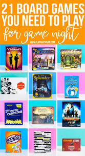 The Best Board Games For Adults Or For Teens Setup A Game Night Or A Party And Play These Amazing Board Games For Couples Games For Teens Board Games For Two