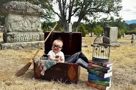 Harry Potter Themed Photoshoot With A Screeching Mandrake Baby Demilked