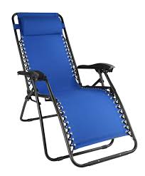 Hectare Textilene Zero Gravity Chair Garden Recliner Patio Folding Sun Lounger Garden Recliners Folding Sun Loungers Sun Lounger