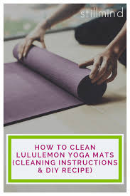 How to wash your lululemon properly? How To Clean Lululemon Yoga Mats Cleaning Instructions Diy Recipe