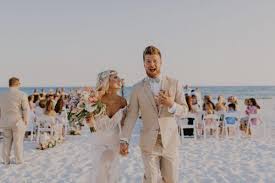 Pensacola beach wedding photographers, wedding photographer in pensacola fl, wedding photography hemingways island grill, wedding photos at beach house pensacola beach fl, destination wedding photography pensacola florida. Glamorous Barefoot Pensacola Beach House Wedding Junebug Weddings