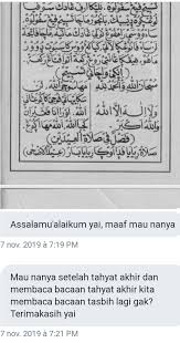 Berikut bacaan niat lengkap doa dan tata cara sholat tasbih. Ayang Utriza Yakin On Twitter Salam Salat Tasbih 300 X Bacaan Tasbih Dlm 4 Rakaat 2x Salam Itu Sunah Hr Abu Dawud Ibnu Majah Bagus Sekali Bacaan Tasbih Tiap Gerakan