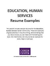 resume samples west chester university
