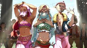 In link's journey to meet with the leader of the gerudo, he learns that men are forbidden from entering gerudo town. Vilia Zelda Art Danbooru