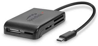 Interní 5slotová čtečka paměťových karet s rozhraním usb 3.0, hubem usb 2.0, portem esata. Ctecka Pametovych Karet Speed Link Sl 150200 Bk Teshop Cz