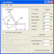Bendworks Download Simple Calculator To Help You Calculate