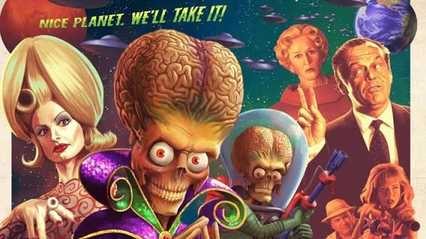 Cool Poster Art For MARS ATTACKS! Created By Artist Aurelio Lorenzo —  GeekTyrant