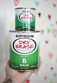 How to remove green dry erase marker from a the porous, plastic surface of a faux travertine shower wall.5:19 for nuts and bolts of the solution. Try This Paint A Wall With Dry Erase Paint A Beautiful Mess