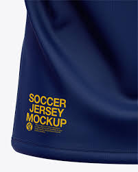 Download Men S Soccer Jersey Cricket Jersey Mockup Back View Of Polo Shirt In Apparel Mockups On Yellow Images Object Mockups