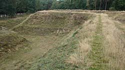 From middle english sconce, skonce, sconse, from old french esconce (lantern), from latin absconsus (hidden), perfect passive participle of abscondō (hide). Sconce Fortification Wikipedia