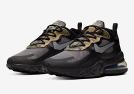 Nike Air Max 270 React Camo Ct5528 001 Sneakernews Com Nike Air Max Nike Running Shoes Sneakers