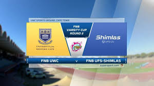 Fnb varsity cup stats and records; Fnb Varsity Cup Uwc Vs Ufs Shimlas Youtube
