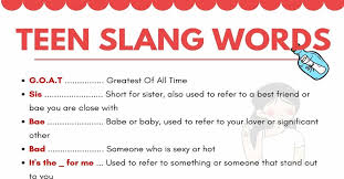 We did not find results for: Teen Slang Popular Teenage Slang Terms Every Parent Should Know 7esl