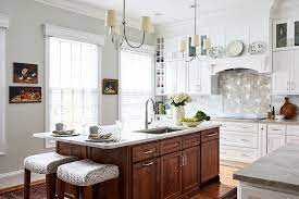 From natural stone like granite to engineered stone such as concrete or quartz, this material is a great option for your kitchen backsplash. Old Town Alexandria Kitchen Traditional Kitchen Dc Metro By Elena Eskandari Case Design Remodeling Inc Houzz