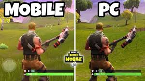 Fortnite Mobile Vs Fortnite Pc Ios Android Gameplay Liens De Telec Fortnite Best Games Android Games