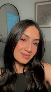 Smudging burgundy liner