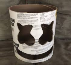 Hide your identity by putting a marshmello face mask over your own photo, and confuse everybody! Led Marshmello Helmet For Under 50 9 Steps Instructables