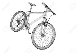 Compre en línea para canastillas de bicicleta a partir de una gran selección en deportes y aire libre tienda. Modelo De Bicicleta De La Montana 3d Estructura De La Carroceria Modelo De Alambre Fotos Retratos Imagenes Y Fotografia De Archivo Libres De Derecho Image 29368198