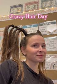 Crazy Hair Day Reactions from 4th Grade Students