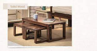 ✓free shipping.✓ we design affordable and designer coffee tables for your home on looking at which you can't resist buying at such unbelievable prices. Coffee Tables Buy Wooden Coffee Tables Online In India Best Designs In India Amazon In