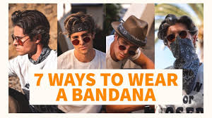 The buzz cut with a simple design. How To Wear A Bandana 7 Ways Parker York Smith Youtube