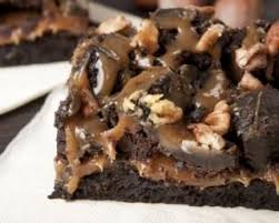 Brownies Sans Beurre Aux Noix Chocolat Et Caramel Au Beurre Sale Brownie Sans Beurre Chocolat Recette Brownies