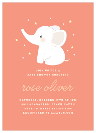 It's also exciting to see your. Elephant Baby Shower Invitations Match Your Color Style Free
