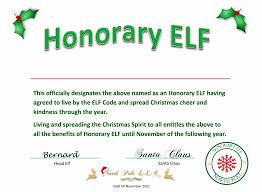 Free download & print 40 fun & creative christmas elf on the shelf printables | glitter. Have You Become An Honorary Elf