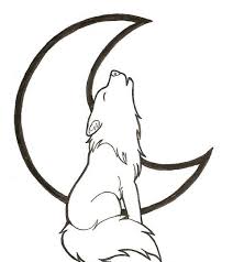 Simple Wolf Drawings Clipart Best Clipart Best Wolf Drawing Easy Wolf Drawing Wolf Howling Drawing
