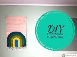 Teppich dekoration steine badteppich badematte filzen. Diy Regenbogen Wandteppich Selber Filzen Familienpunsch