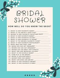 We all know that reading do you know your bride is helpful, because we can get information from the reading materials. Bridal Shower Game Cheers And Confetti Blog By Eventective