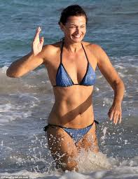 1.78 m (5 ft 10 in) agency: Paulina Porizkova 50 Displays Her Ageless Physique In Bikini In St Bart Daily Mail Online