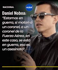 Si matan a un coronel ok, si mueres tú no importa ojo?