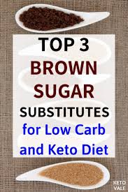 Best Sweeteners And Sugar Substitutes For Low Carb Ketogenic Diet Brown Sugar Replacement Keto Diet Keto