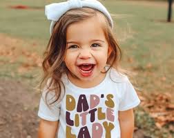 Dad's Little Dude and Dad's Little Lady SVG Father's Day Svg Little Dude  and Little Lady SVG Dad's Little Boy and Little Girl SVG